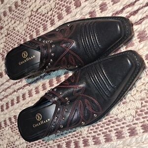COLE HAAN Brazilian RARE 7B cowboy boots, $375.00, wore 1x!